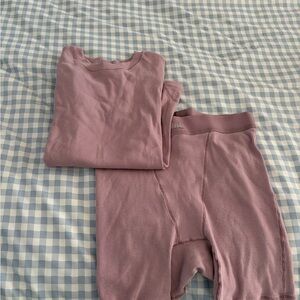 Skims cotton boxer shorts and t shirt Set